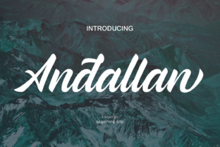 Andallan Font: A Stylish Touch for Your Brand