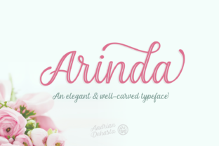 Arinda Font: A Thoughtful Script for Romantic Web Design
