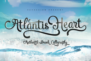 Atlantis Heart: The Versatile Font for Marketers and Designers