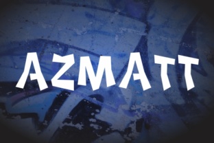 Azmatt — A Blocky Typeface for Bold Web Design