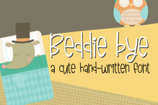 Beddie Bye Font: A Playful Typeface for Business Branding