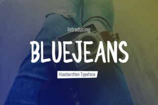 BlueJeans Font: Laid-Back Elegance for Your Craft Projects