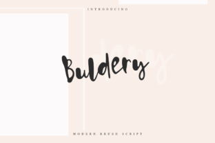 Buldery Font Review: A Handcrafted Script for Laid Back Branding