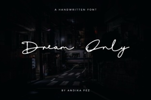 Dream Only Font for Modern Web Design and Branding