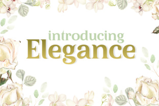 Elegance Font Review: A Springtime Serif for Sophisticated Branding