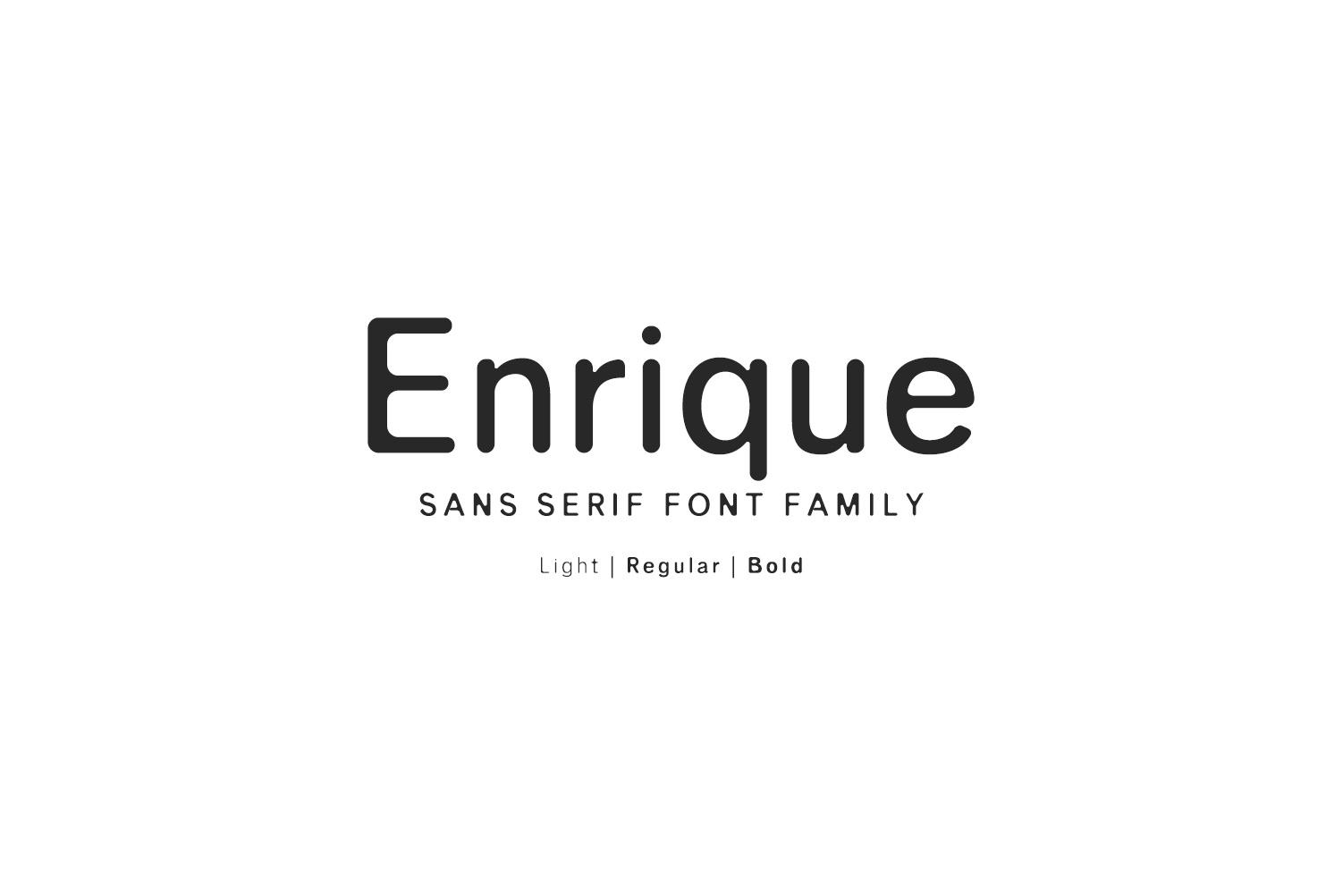 Enrique Font: A Modern Sans Serif for Designers