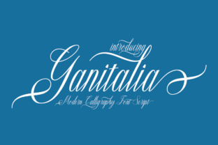 Ganitalia Font: A Luxurious Script for High-Impact Web Design