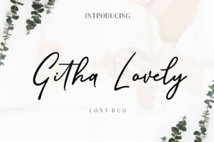 Githa Lovely: A Modern Script Font for Elegant Branding and Editorial Design