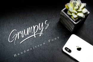 Grumpys Font: A Designer’s Gritty Yet Elegant Script Choice