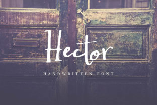 Hector: A Whimsical Script Font for Friendly Branding Projects
