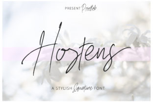 Hostens Signature: A Premium Script Font for Creative Campaigns