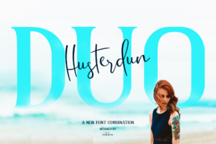 Husterdun Fonts for Elegance in Handmade Design