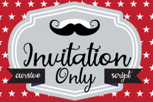 Invitation Only: A Script Font for Friendly Branding Projects