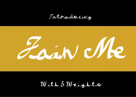 Join Me Font: A Handwritten Script for Digital Branding