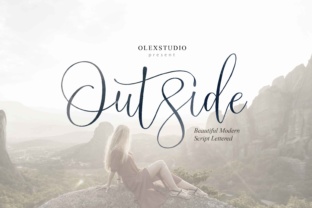 Outside Font: Elevate Your Brand with a Beautiful Script Typeface