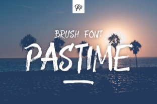 Pastime Font for Handwritten Branding and Creative Projects