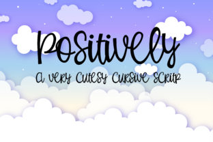 Positively Font: A Whimsical Script for Memorable Branding