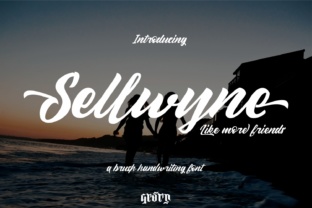 Sellwyne: A Script Handwritten Font for Memorable Marketing