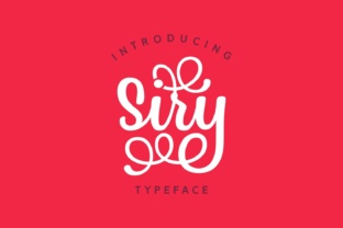 Siry: A Romantic Script Font for Digital Branding and Web Design