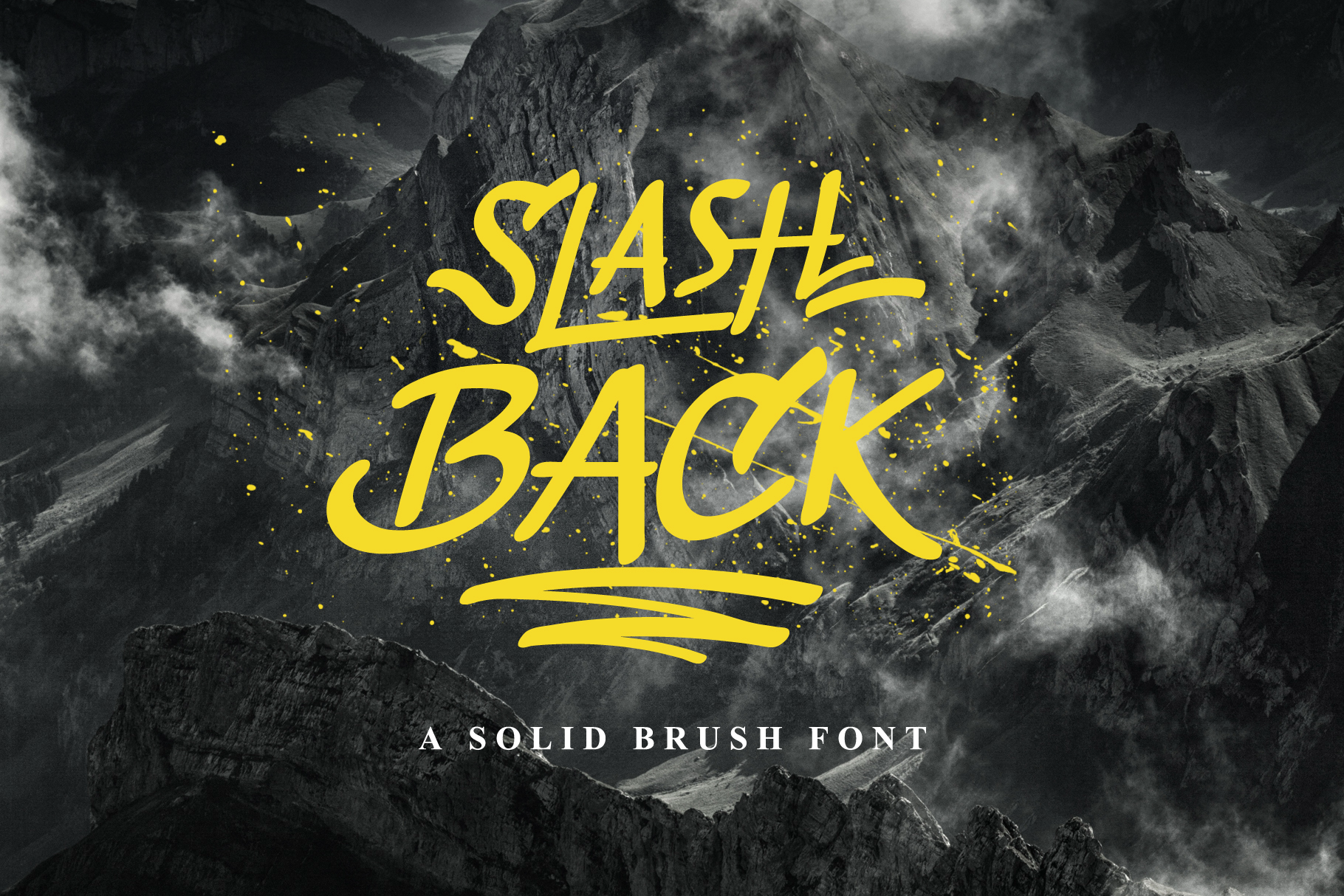 Slashback Font: A Handwritten Script for Polished Branding