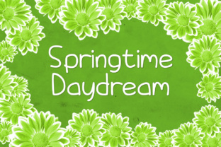 Springtime Daydream: A Fresh Script Font for Creative Projects