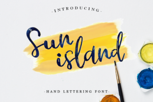 Sun Island Font for Creative Product Makers