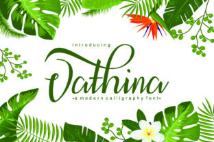 Vathina: The Script Font for Luxurious Branding and Digital Campaigns