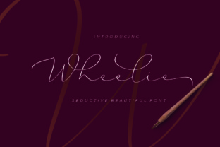 Wheelie: A Script Font That Elevates Brand Identity